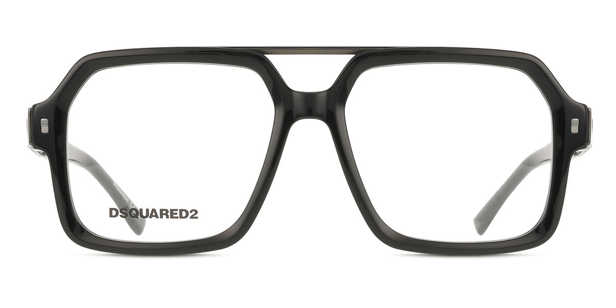 Dsquared2 Herren Schwarz D2 0174 807 55Mm E Brillen