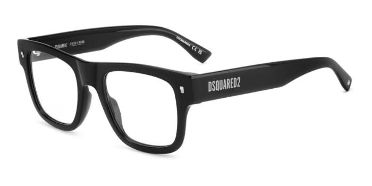 Dsquared2 Męski Czarny Dsquaczerwone2 D2 0205 284 51 Meskie Okulary Korekcyjne