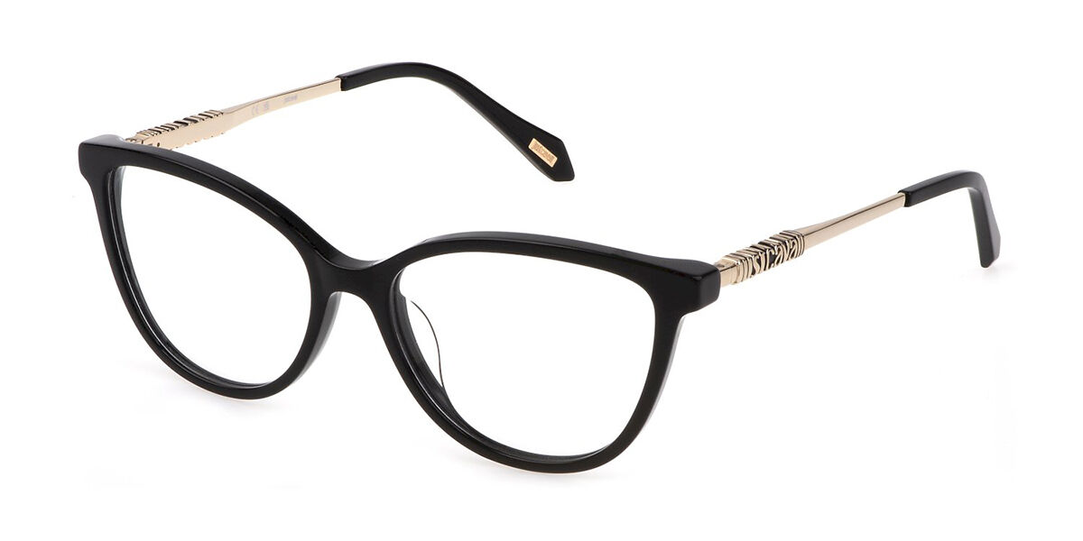 Photos - Glasses & Contact Lenses Just Cavalli VJC008 0700 Women's Eyeglasses Black Size 54 (Fr 
