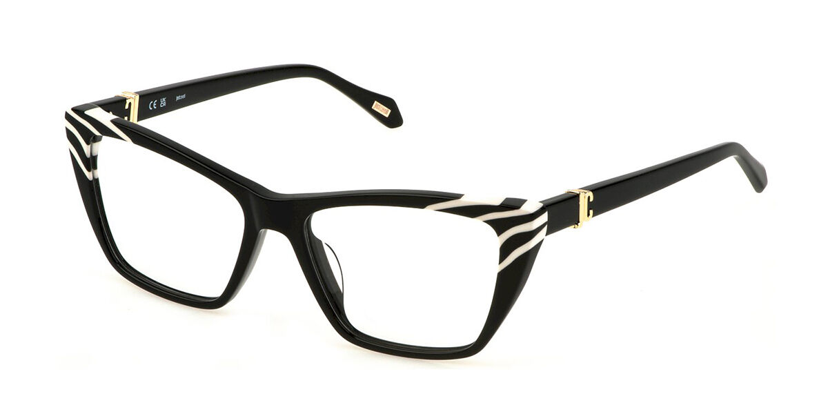Photos - Glasses & Contact Lenses Just Cavalli VJC045V 0981 Women's Eyeglasses Black Size 54 (F 