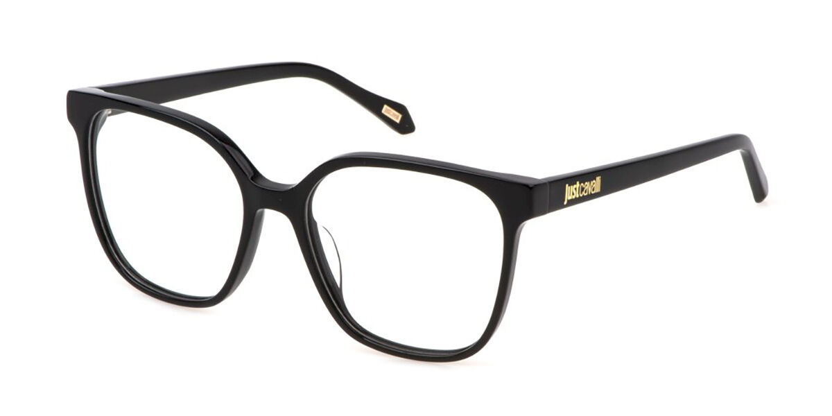 Photos - Glasses & Contact Lenses Just Cavalli VJC082 0700 Women's Eyeglasses Black Size 55 (Fr 