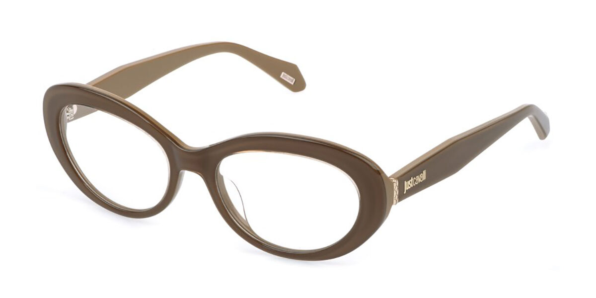 Just Cavalli Femme Just Cavalli VJC163 09HT Montures Optiques AcéTate Beige GéOméTrique-image