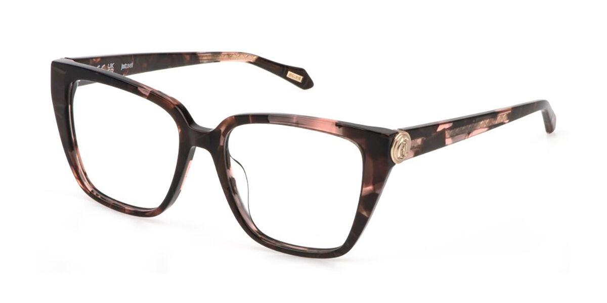 Just Cavalli VJC186 01GQ 53 Sk&ouml;ldpaddem&ouml;nstradeshell Glas&ouml;gon (Endast B&aring;ge) Kvinna