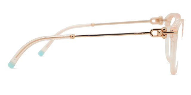 Tiffany & Co. TF2217 8278 Transparent Nude Pink Eyeglasses  display picture 3