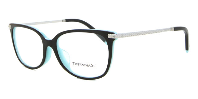 Tiffany & Co. TF2221F Asian Fit 8055 Black Tiffany Blue メガネ 