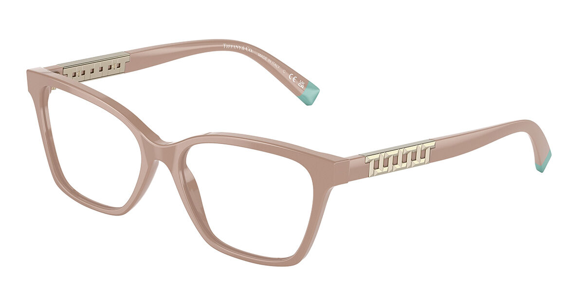 Tiffany & Co. TF2228F Asian Fit 8352 Women’s Eyeglasses Brown Size 54 - Blue Light Block Available