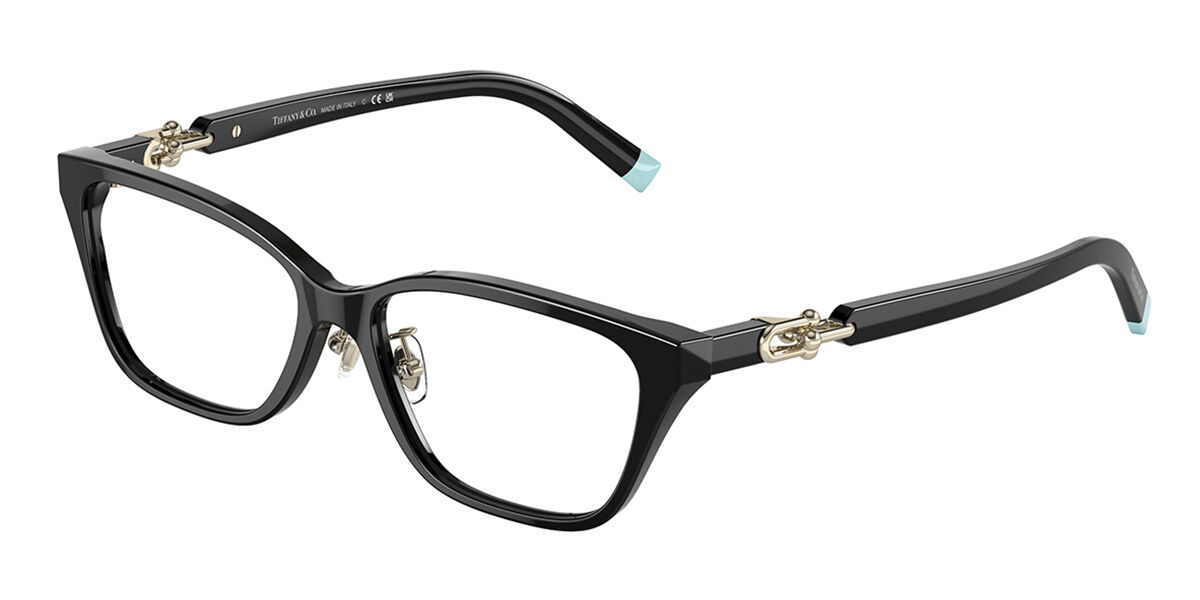 Tiffany & Co. TF2229F Asian Fit 8055 Eyeglasses in Black Tiffany Blue
