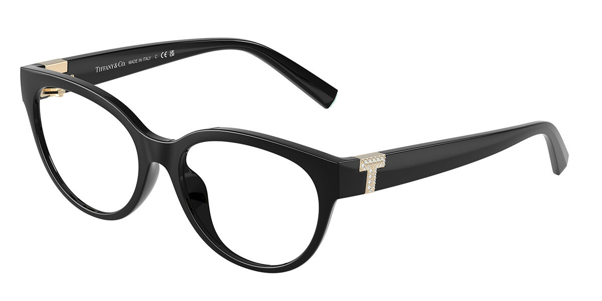 Tiffany & Co. TF2258BU 8001 Women's Eyeglasses Black Size 54 (Frame Only) - Blue Light Block Available