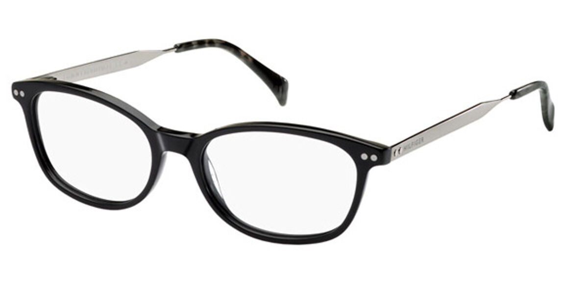 Tommy Hilfiger TH 1270 284 Glasses Black Ruthenium | VisionDirect Australia