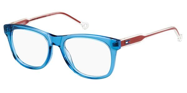 Photos - Glasses & Contact Lenses Tommy Hilfiger TH 1502 MVU Women's Eyeglasses Blue Size 49 