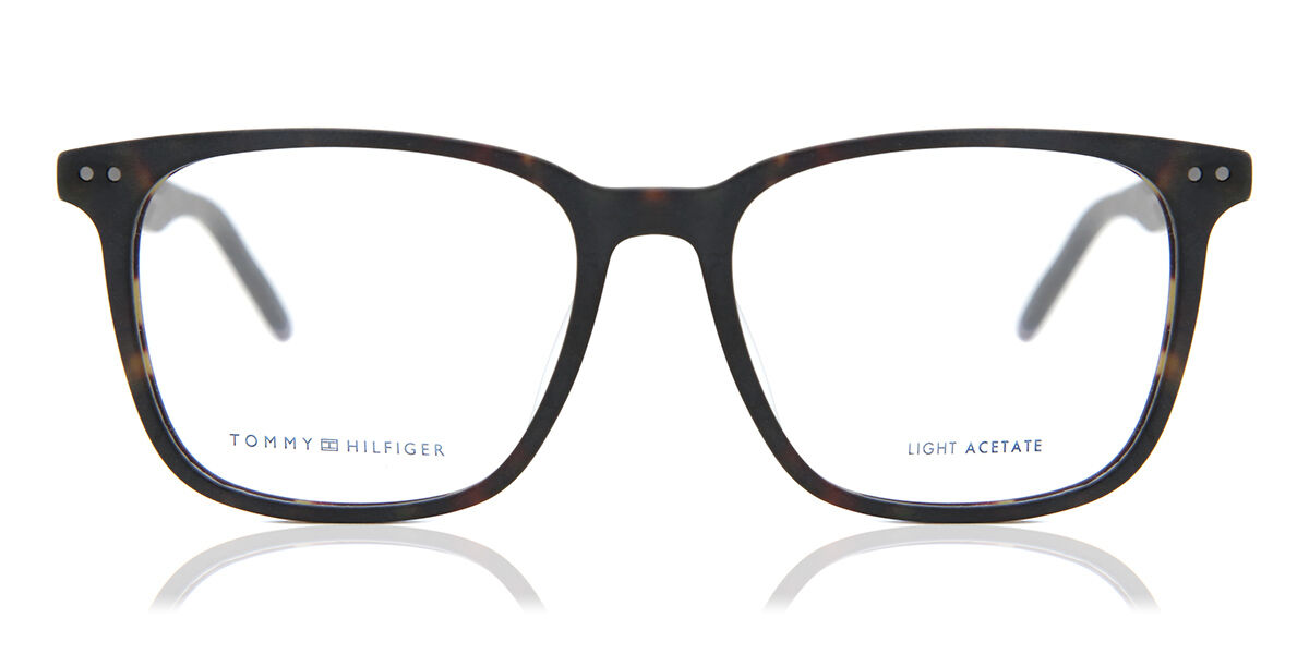 Photos - Glasses & Contact Lenses Tommy Hilfiger TH 1732 086 Men's Eyeglasses Tortoiseshell S 