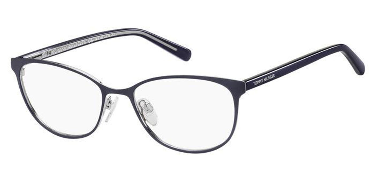 Photos - Glasses & Contact Lenses Tommy Hilfiger TH 1778 OXZ Women's Eyeglasses Blue Size 53 