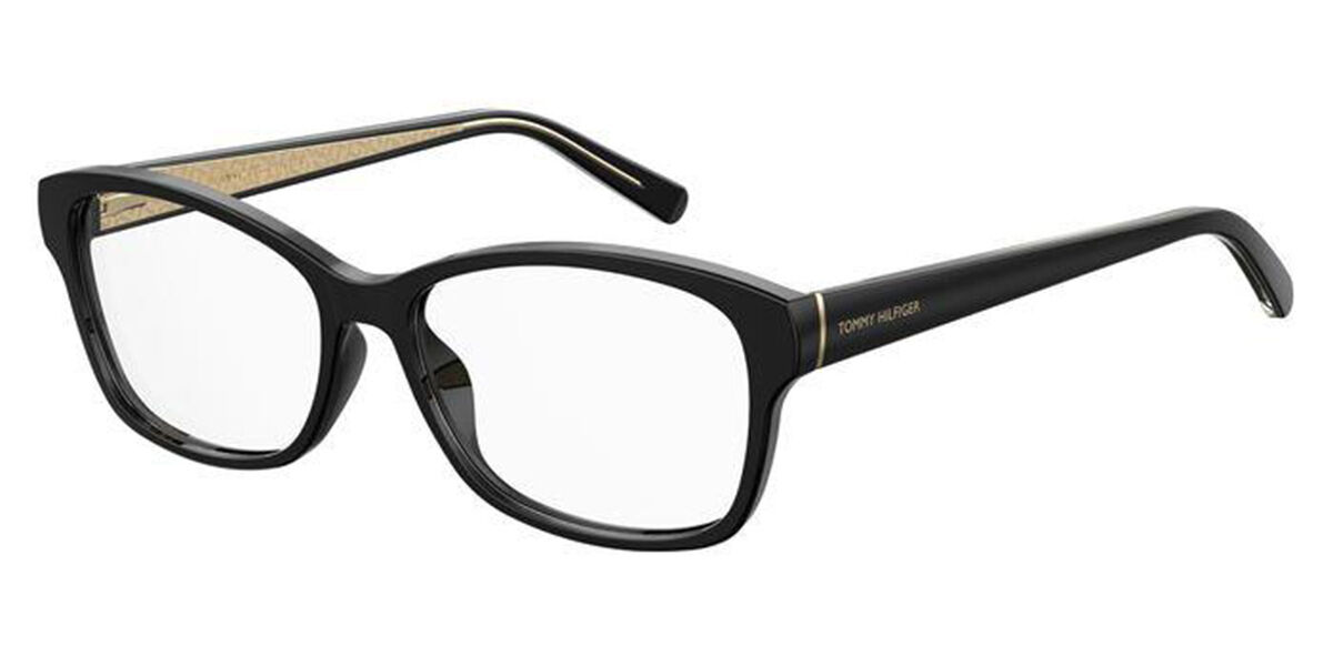 Photos - Glasses & Contact Lenses Tommy Hilfiger TH 1779 807 Women's Eyeglasses Black Size 53 