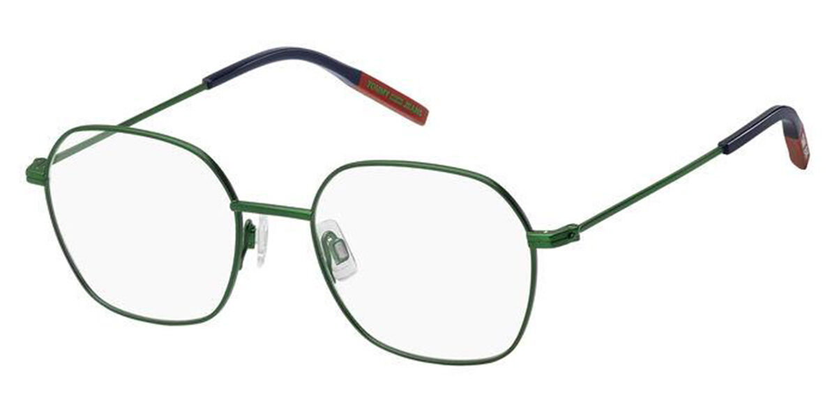 Photos - Glasses & Contact Lenses Tommy Hilfiger TJ 0014 DLD Men's Eyeglasses Green Size 50 ( 