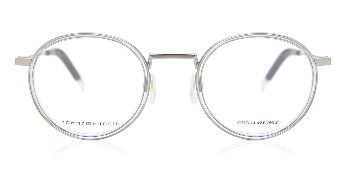 Photos - Glasses & Contact Lenses Tommy Hilfiger TH 1815 KB7 Men's Eyeglasses Grey Size 49 (F 