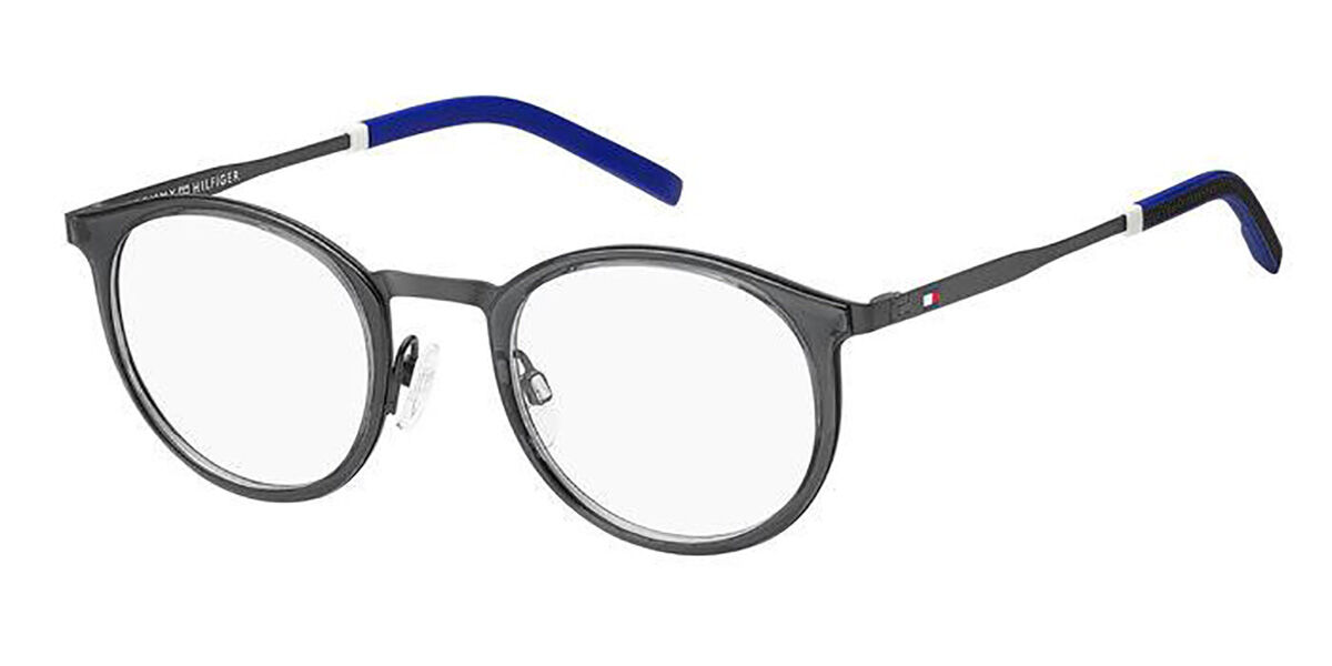 Photos - Glasses & Contact Lenses Tommy Hilfiger TH 1845 KB7 Men's Eyeglasses Grey Size 49 (F 