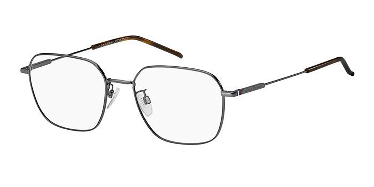 Photos - Glasses & Contact Lenses Tommy Hilfiger TH 1868/F Asian Fit KJ1 Men's Eyeglasses Gre 
