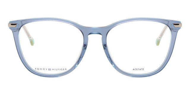 Tommy Hilfiger EYEGLASSES TH1881-PJP-53 New with case Tommy Hilfiger TH 1881 PJP Transparent Blue Eyeglasses  main image 2