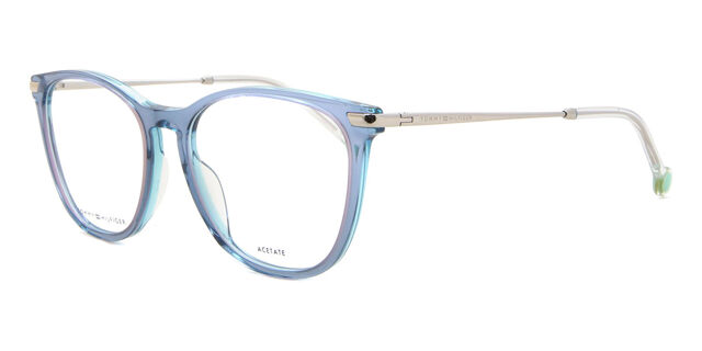 Tommy Hilfiger TH 1881 PJP Transparent Blue Eyeglasses 