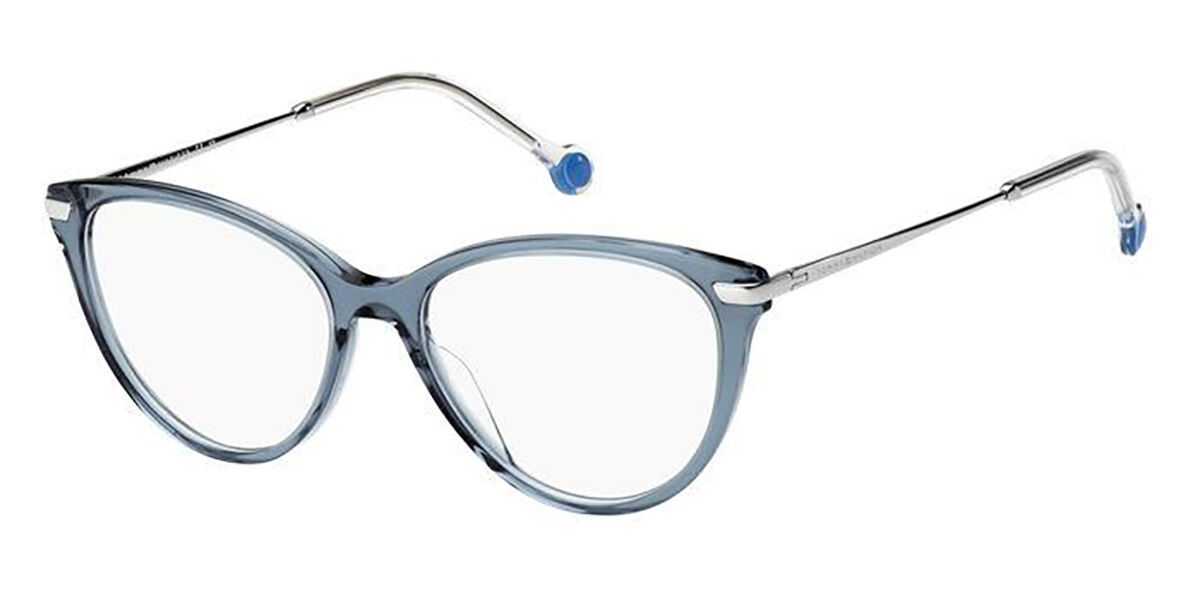 Photos - Glasses & Contact Lenses Tommy Hilfiger TH 1882 PJP Women's Eyeglasses Blue Size 53 