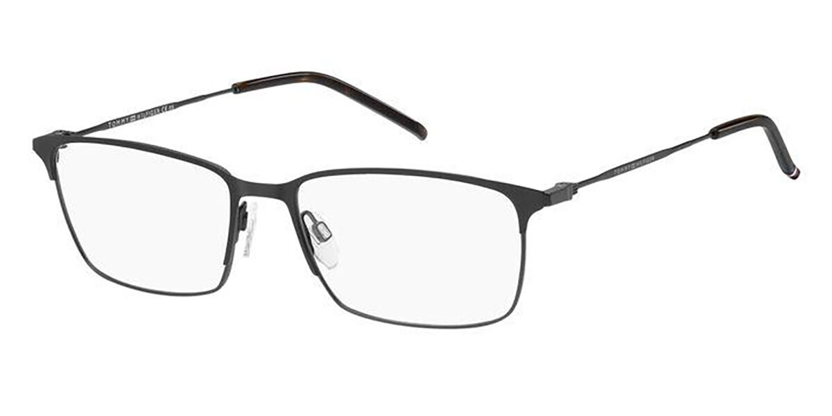 Photos - Glasses & Contact Lenses Tommy Hilfiger TH 1895 TI7 Men's Eyeglasses Black Size 57 ( 