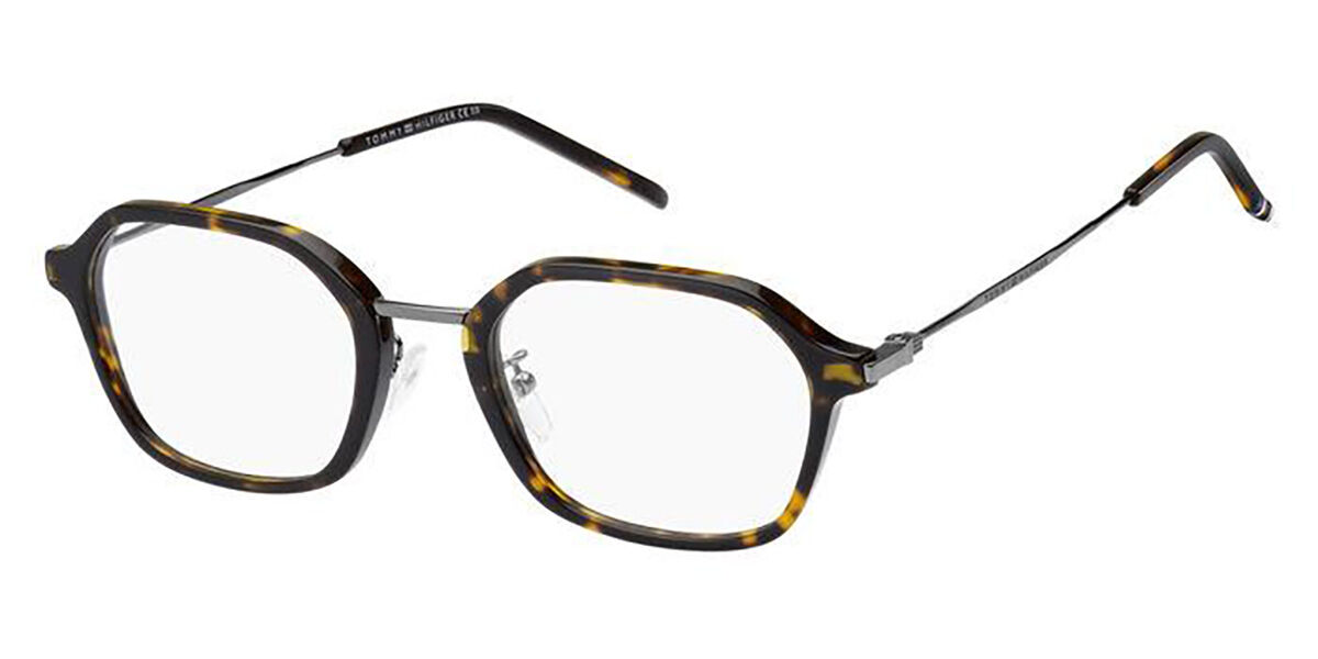 Photos - Glasses & Contact Lenses Tommy Hilfiger TH 1900/F Asian Fit 086 Men's Eyeglasses Tor 