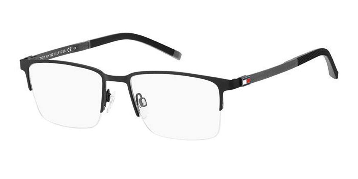 Photos - Glasses & Contact Lenses Tommy Hilfiger TH 1917 003 Men's Eyeglasses Black Size 54 ( 