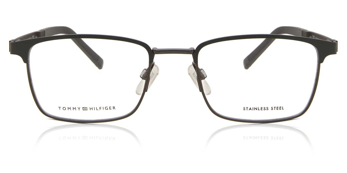 Photos - Glasses & Contact Lenses Tommy Hilfiger TH 1919 FRE Men's Eyeglasses Grey Size 53 (F 