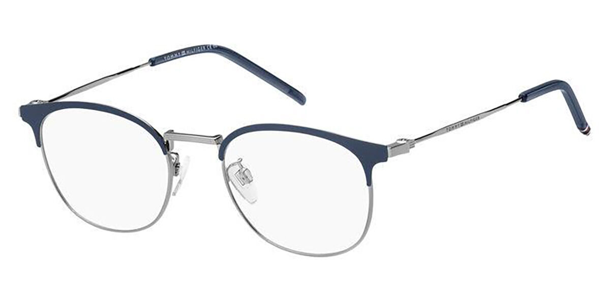 Tommy Hilfiger TH 1899/F Asian Fit KU0 Men's Glasses Blue Size 51 - Free Lenses - HSA/FSA Insurance - Blue Light Block Available