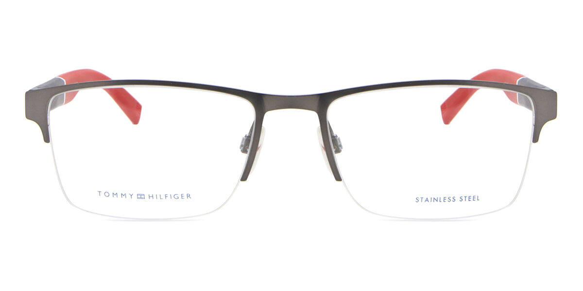 Tommy Hilfiger Th 1905 R80 Glasses Matte Dark Grey Visiondirect Australia