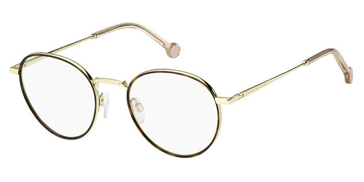 Photos - Glasses & Contact Lenses Tommy Hilfiger TH 1820 06J Women's Eyeglasses Gold Size 50 