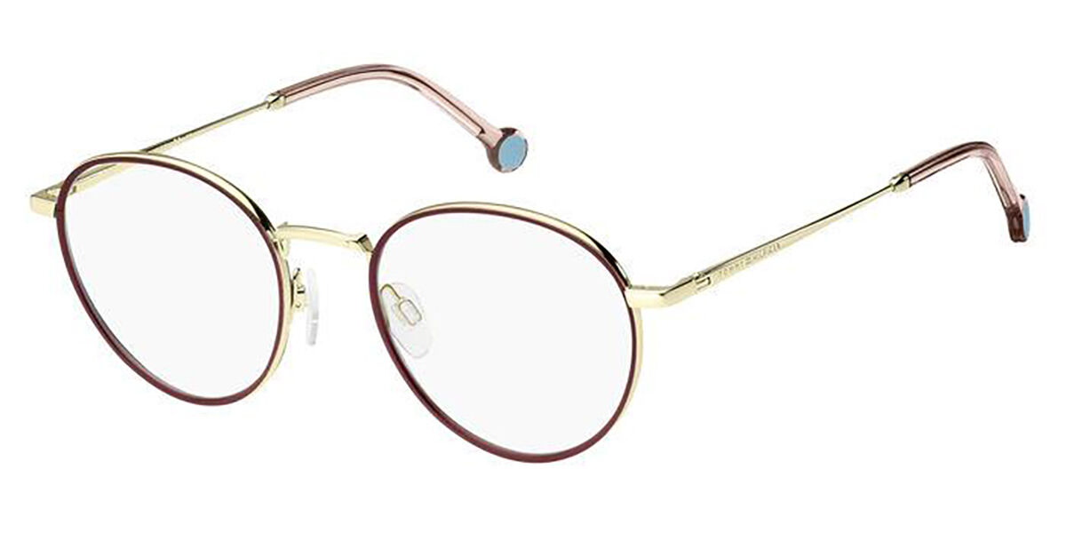 Photos - Glasses & Contact Lenses Tommy Hilfiger TH 1820 NOA Women's Eyeglasses Gold Size 50 