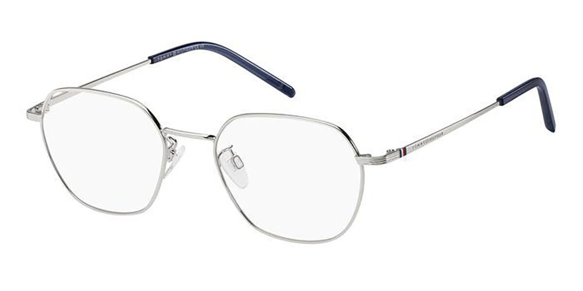 Photos - Glasses & Contact Lenses Tommy Hilfiger TH 1933/F Asian Fit 010 Men's Eyeglasses Sil 