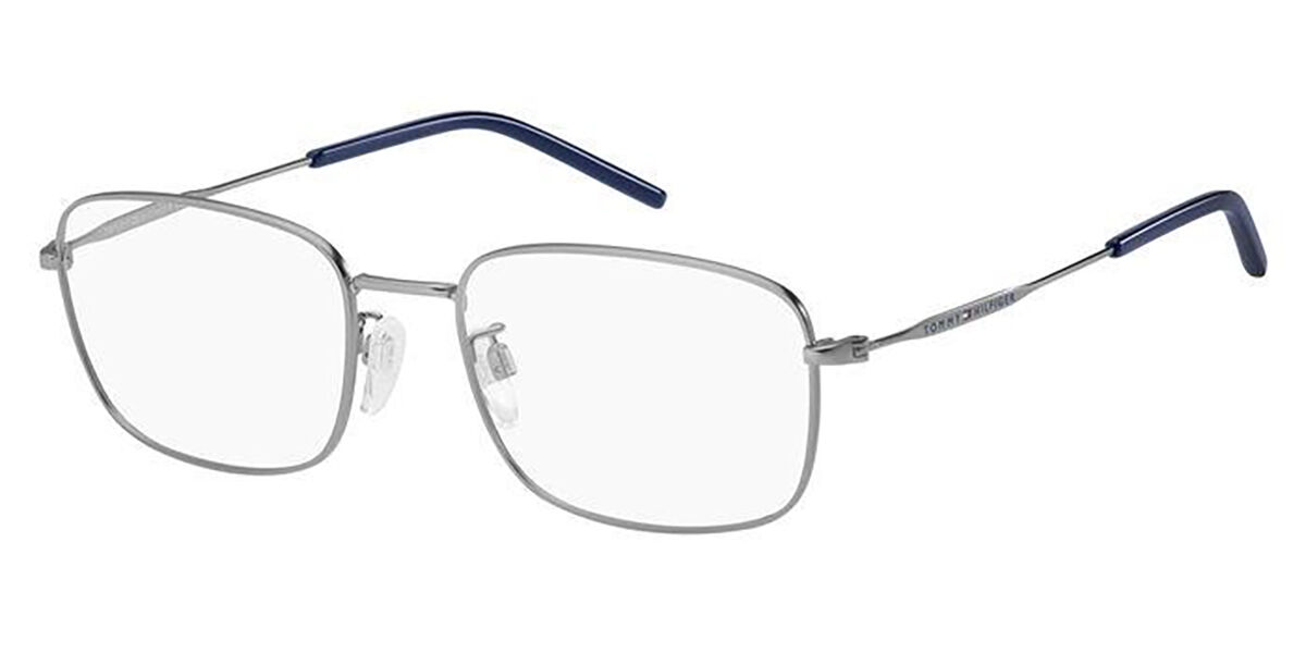 Photos - Glasses & Contact Lenses Tommy Hilfiger TH 1934/F Asian Fit R81 Men's Eyeglasses Sil 