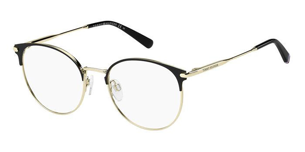 Photos - Glasses & Contact Lenses Tommy Hilfiger TH 1959 2M2 Women's Eyeglasses Gold Size 52 