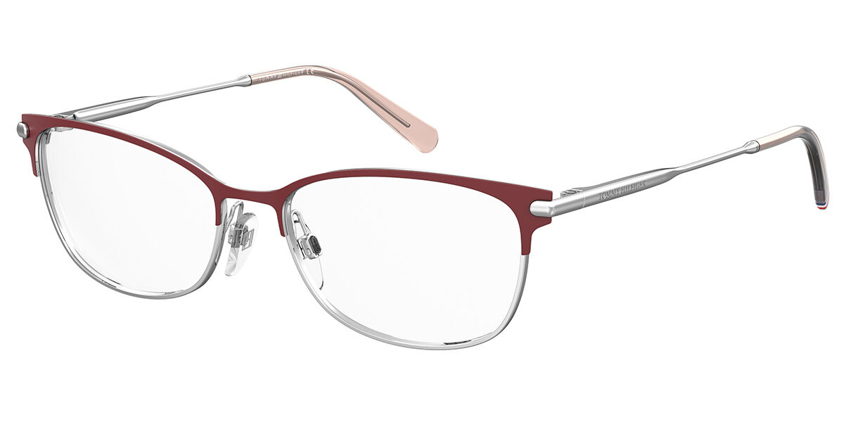 Tommy Hilfiger Th 1958 0an Glasses Matte Red Palladium Visiondirect