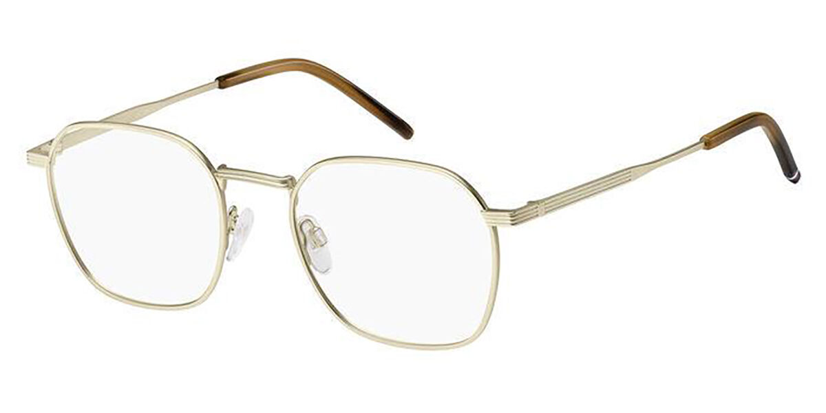 Photos - Glasses & Contact Lenses Tommy Hilfiger TH 1987 CGS Men's Eyeglasses Gold Size 52 (F 
