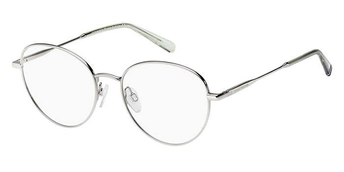 Photos - Glasses & Contact Lenses Tommy Hilfiger TH 2005 010 Women's Eyeglasses Silver Size 5 