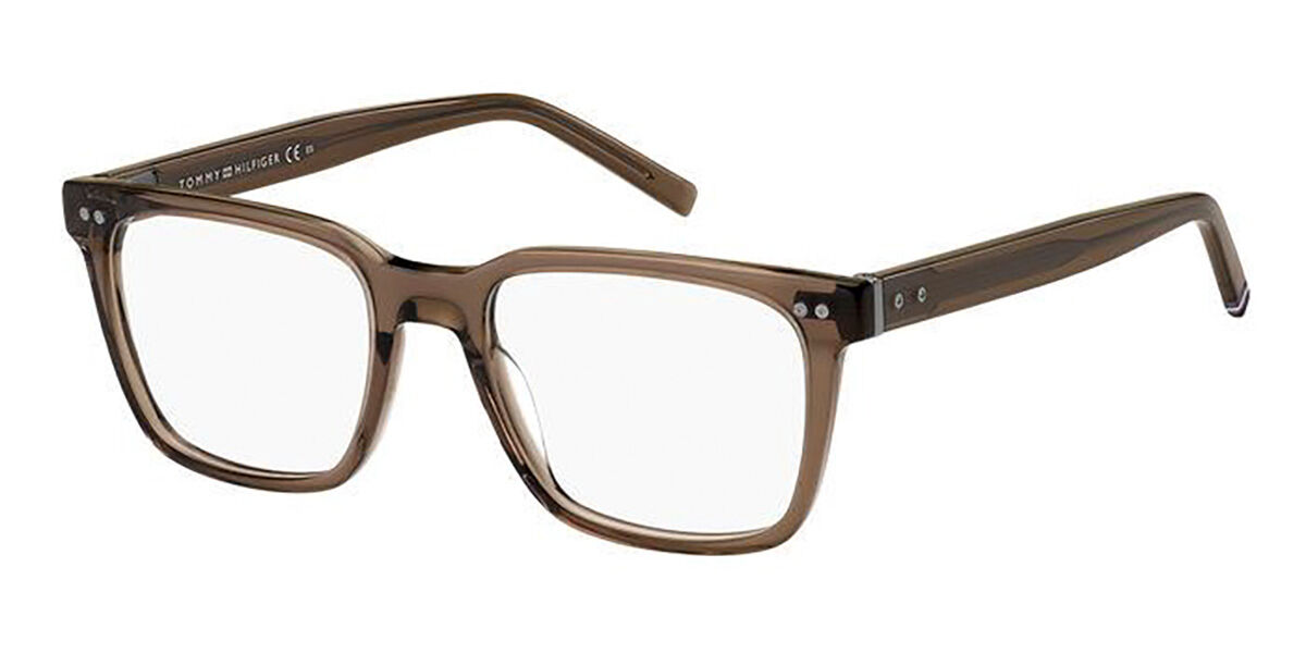 Photos - Glasses & Contact Lenses Tommy Hilfiger TH 1982 09Q Men's Eyeglasses Brown Size 53 ( 