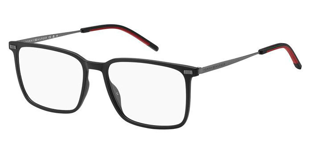 Photos - Glasses & Contact Lenses Tommy Hilfiger TH  003 Men's Eyeglasses Black Size 54 (  2019