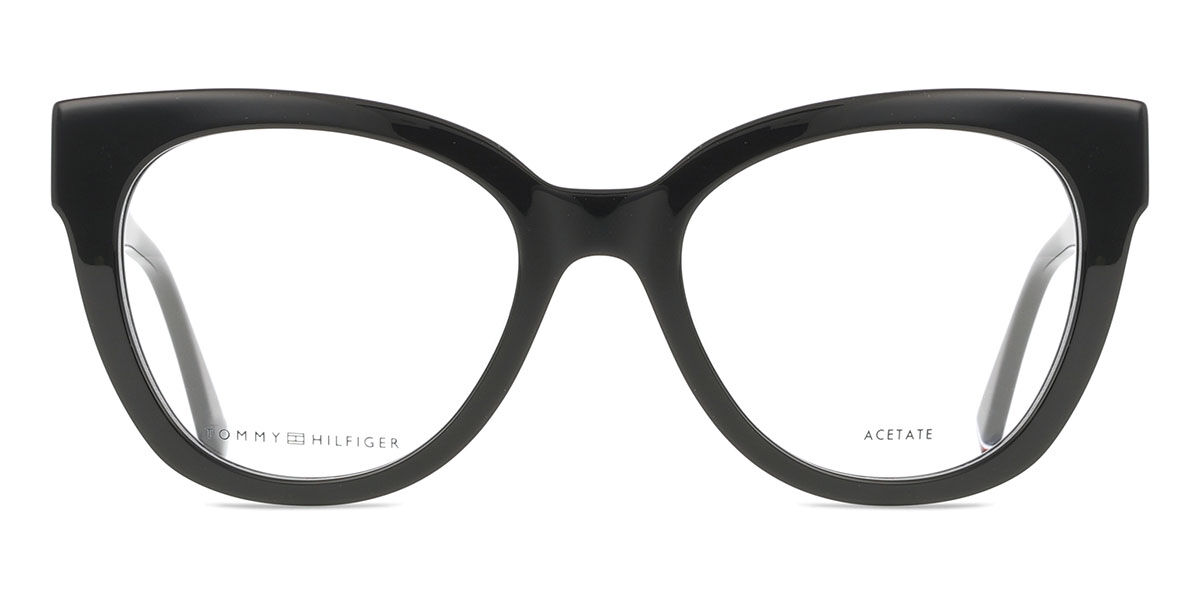 Tommy Hilfiger Woman TH 2054 807 Vista frames Acetate Black  Butterfly-image