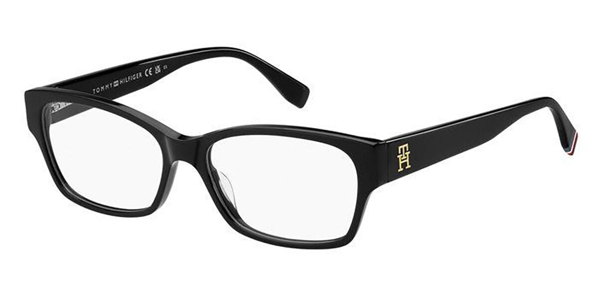 Photos - Glasses & Contact Lenses Tommy Hilfiger TH 2055 807 Women's Eyeglasses Black Size 54 