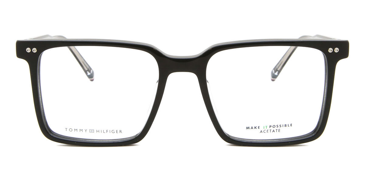 Tommy Hilfiger Man TH 2072 807 Vista frames Bio-cecid Black  Squared-image