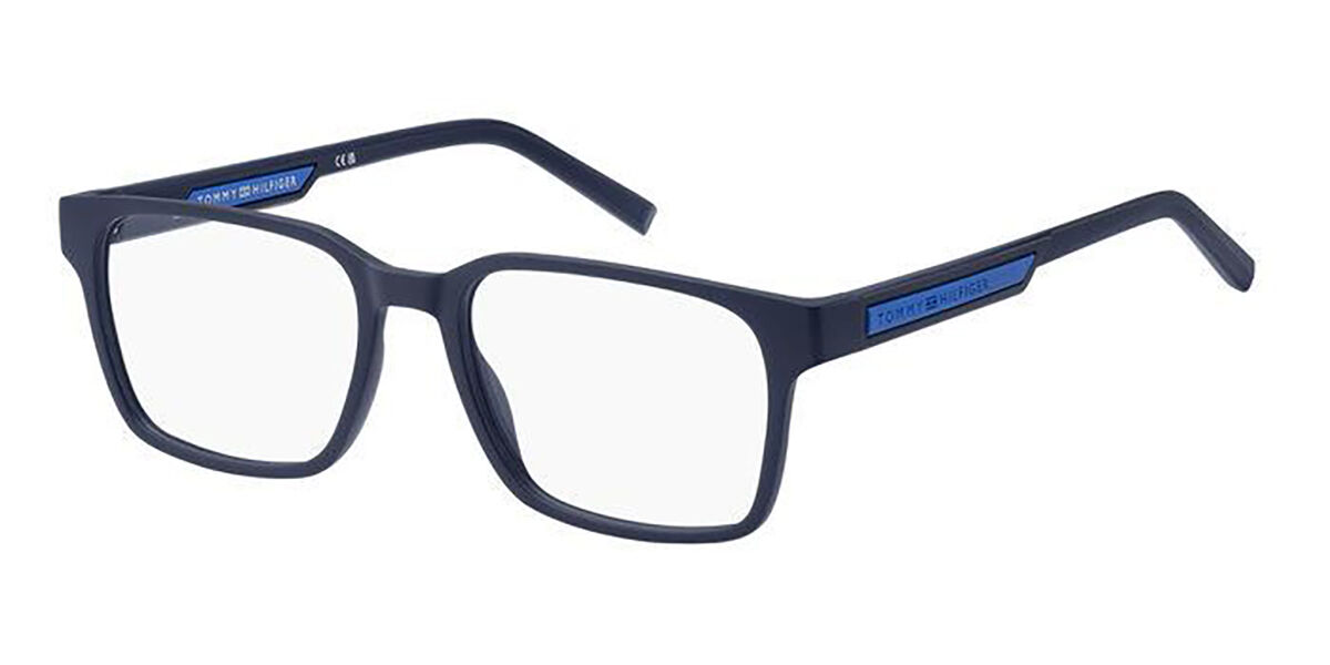 Photos - Glasses & Contact Lenses Tommy Hilfiger TH 2093 FLL Men's Eyeglasses Blue Size 54 (F 