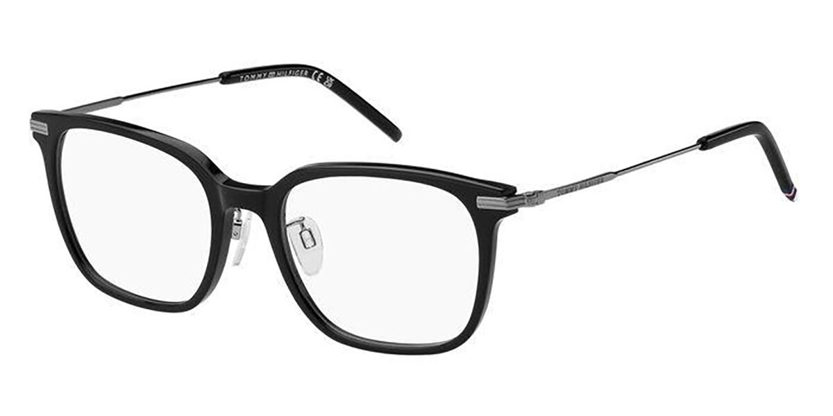 Tommy Hilfiger TH 2115/F Asian Fit 807 Eyeglasses in Black ...