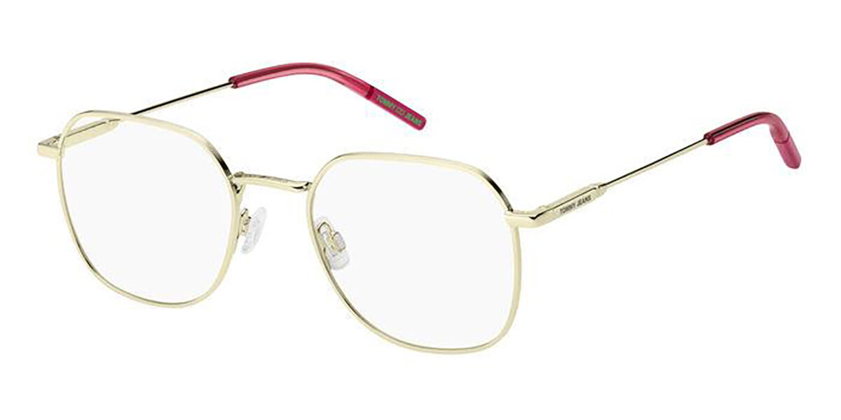 Photos - Glasses & Contact Lenses Tommy Hilfiger TJ 0091 J5G Men's Eyeglasses Gold Size 52 (F 