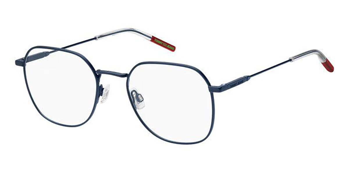 Photos - Glasses & Contact Lenses Tommy Hilfiger TJ 0091 PJP Men's Eyeglasses Blue Size 52 (F 