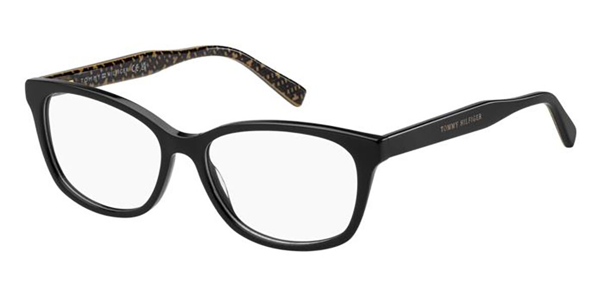 Photos - Glasses & Contact Lenses Tommy Hilfiger TH 2108 7YQ Women's Eyeglasses Black Size 53 