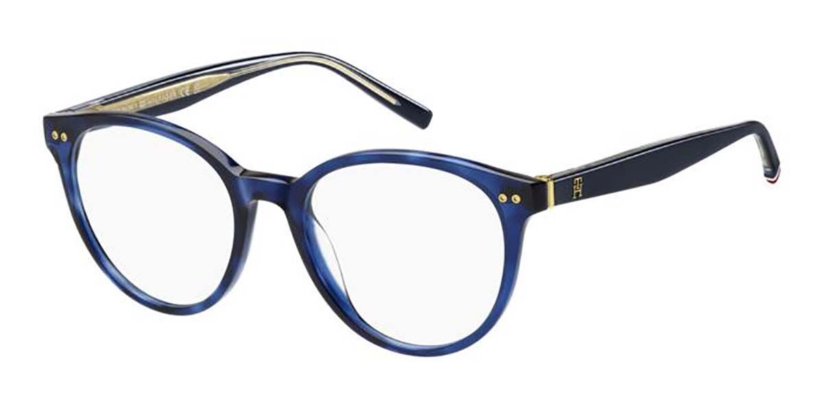 Photos - Glasses & Contact Lenses Tommy Hilfiger TH 2215 IPR Women's Eyeglasses Tortoiseshell Size 52  - Blue Light Block Available (Frame Only)