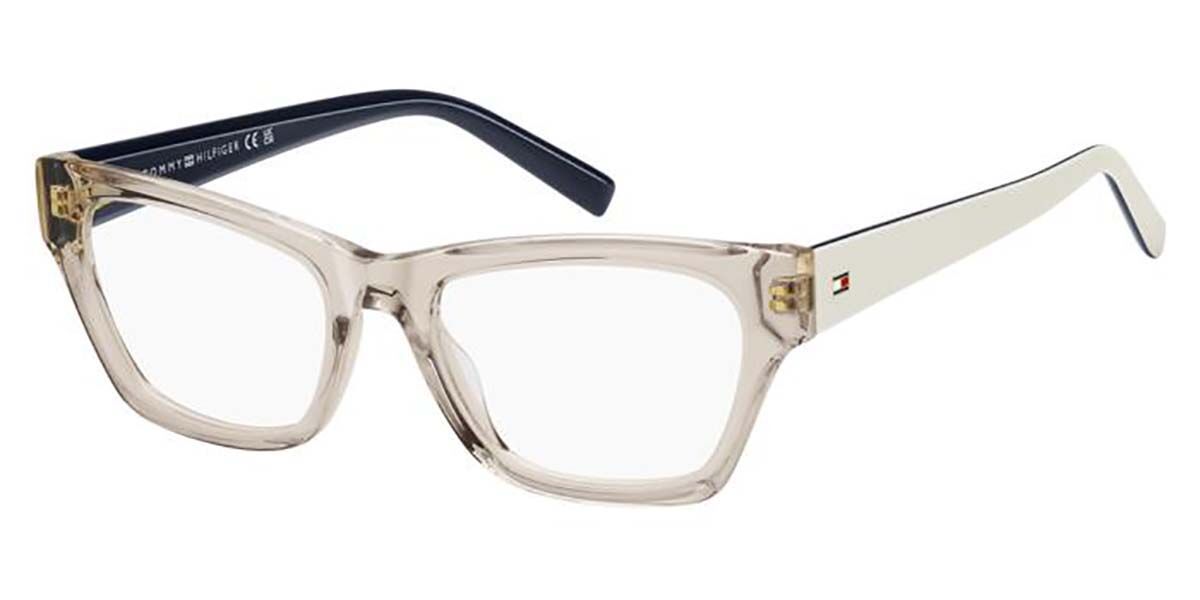 Photos - Glasses & Contact Lenses Tommy Hilfiger TH 2231 SZJ Women's Eyeglasses Brown Size 53  - Blue Light Block Available (Frame Only)